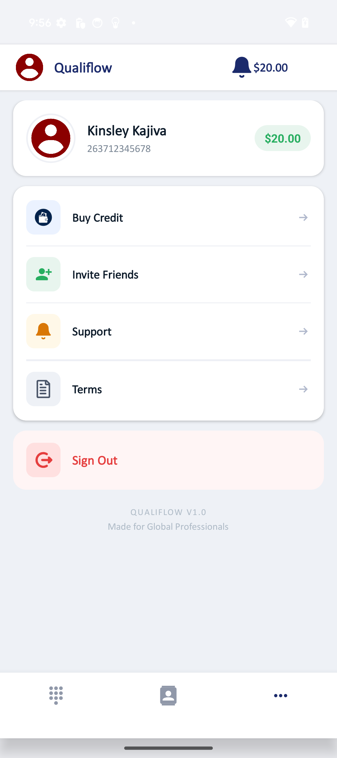 Qualiflow App Screenshot